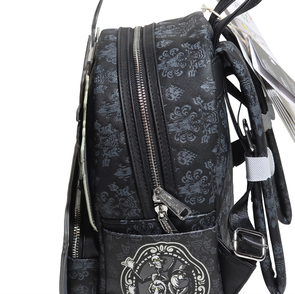 Loungefly Disney Haunted Mansion Gargoyle Mini Backpack Light-Up Glow NWT - Picture 4 of 9